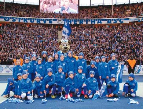 Der Kids-Club von Hertha BSC suchte in den vergangenen Wochen unter allen Kids-Club Mitgliedern die Einlaufkinder für das Pokal-Heimspiel gegen Borussia Dortmund!