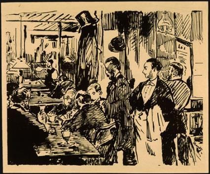 SCHOOL-SCOUT Paul Cézanne Seite 16 von 25 Station 2: Ein Streit im Café Guerbois Édourd