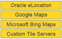Oracle MapViewer / MAPS Integration externer Datenquellen Client (Browser) Oracle Application Server / WebLogic Server / Standalone OC4J / Glassfish Map Cache Application JavaScript Map API
