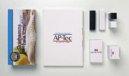 ARCTIC PAPER LANCIERT PRODUKTLINIE Arctic Paper führt mit AP-Tec ein neues Portfolio mit ge stri che nen Papierprodukten für die Verpackungsindustrie ein.