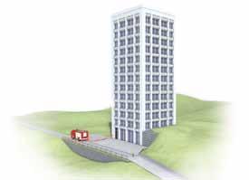 stavbo Vsebina priloge B ni del zahtev Pravilnika o požarni varnosti v stavbah, obravnava pa možnosti za hitrejše odstranjevanje ovir na poti za gasilska vozila, kot so zapornice, potopni stebrički,