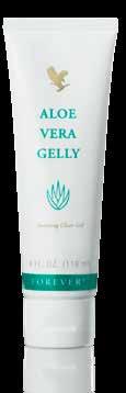 Es enthält 40 Prozent reines Aloe-Vera-Gel und versorgt die Haut mit viel Feuchtigkeit. Art. 515 150 ml Fr. 21.