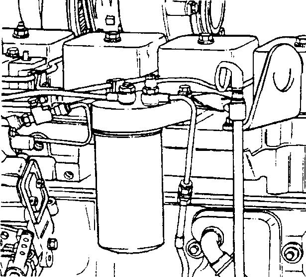 Kütusefilter (17) Kütusefiltri hoolduse ning eraldunud vee ja sette dreenimise võtted on toodud mootori kasutusjuhendis. 17 F0160_A1.