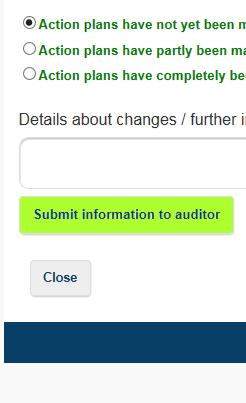Please contact your auditor, if you attempt to open an audit file