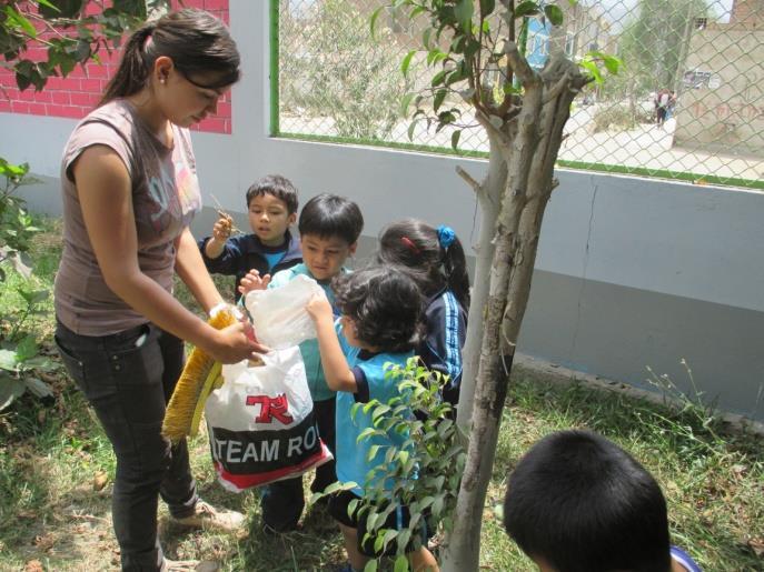 In Lima betreuen wir insgesamt sechs Schulen, wobei nur eine im Zentrum liegt.