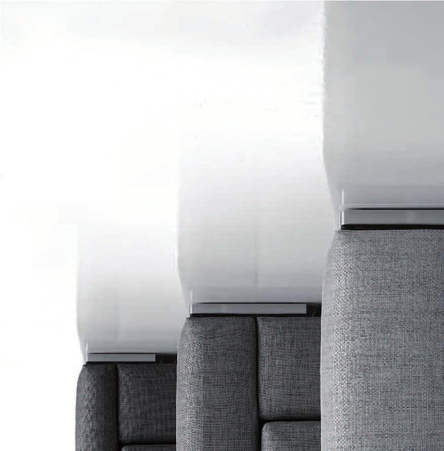 design: Paolo Salvadè 2011 Disponibile come divano singolo, come componibile, con e senza letto nella versione short con materasso da cm o nella versione long con materasso da 210 cm di lunghezza.