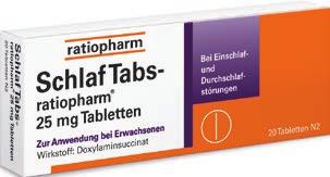 Wundheilung 20 g statt 6,25 1) 5,48 100 g = 27,40 12% SchlafTabs-ratiopharm 25 mg 20 Tabletten statt 5,90 1)