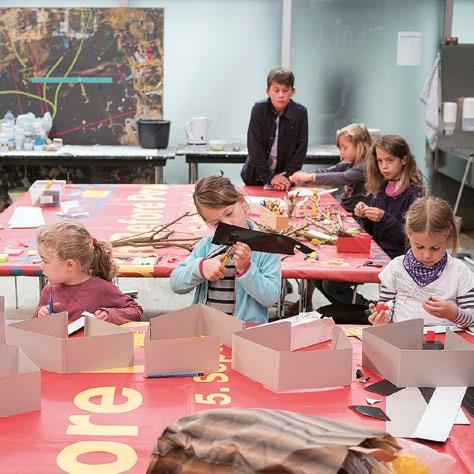 Kunsthaus Bregenz Kunstvermittlung 27 01 2018 02 04 2018 Kinderwork - shop, 2017 Foto: Miro Kuzmanovic Öffentliche Führungen werden jeweils am Donnerstag um 18 Uhr, am Samstag um 14 Uhr und am