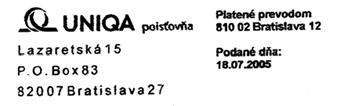 Vyskytujú sa však aj zásielky s podávacou poštou 840 00 Bratislava 4. Dokonca s tromi rozlišovacími značkami a v dvoch vyhotoveniach.