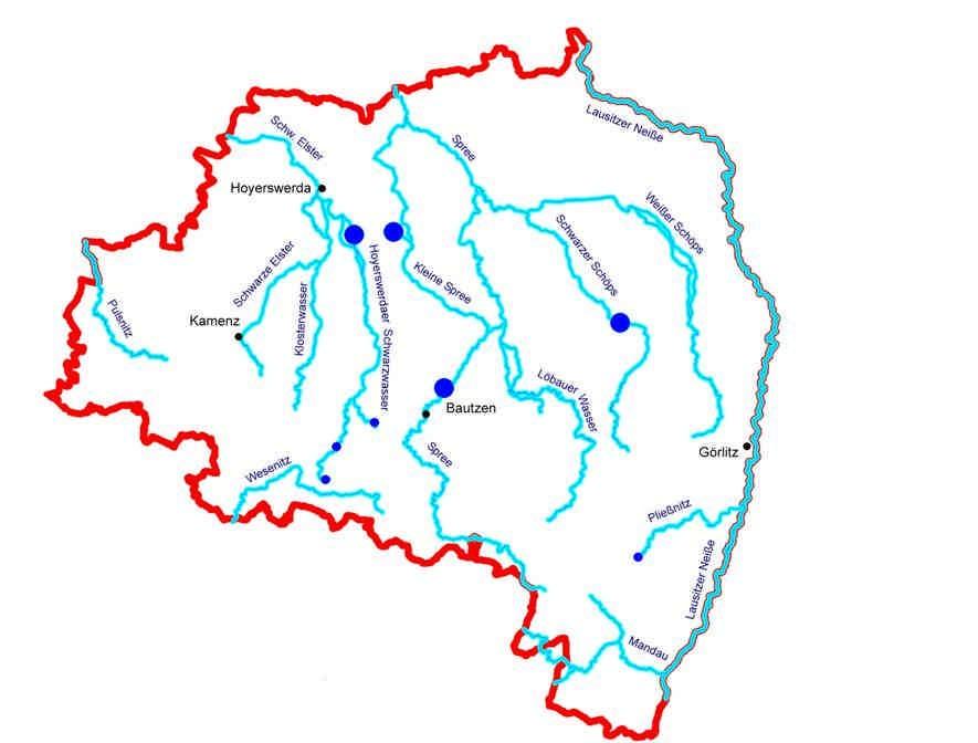 1. Wasserwirtschaftliche Randbedingungen in der Lausitz 1.
