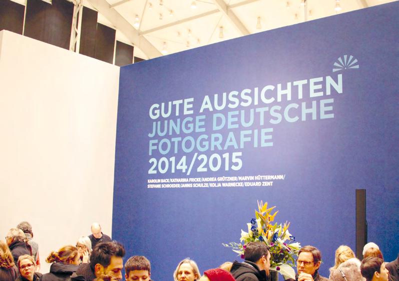 Ausstellungseröffnung von gute aussichten 2014/2015 am 22.