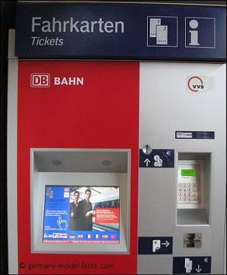 1.2 Buying train tickets All DB machines are multilingual and will at least