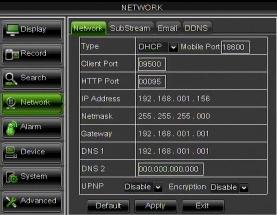 5.3 DVR WEB CONNECTION Your DVR can be reached on the Internet (with or without DDNS) only if the Internet service supplier assigns a public IP address (static or dynamic) to the router.
