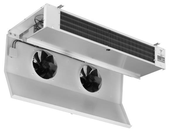 Protection grille 6. Condensate drain 7. Type plate 1. Panel de ventiladores 2.