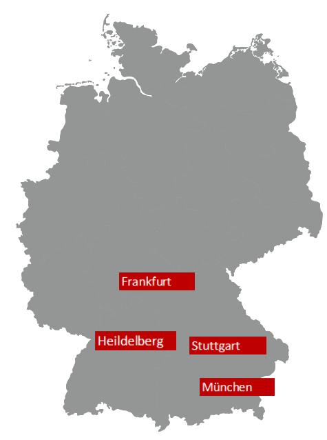 INFORMÁCIE: Nemecko ĎALŠIE MESTÁ Preprava cestujúcich na linkách, uvedených v tomto materiáli je zabezpečovaná podľa platných prepravných podmienok dopravcov na linke.