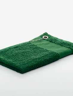 8 cm breit) L895 01190 Golf Towel Caddy 30 x 50 cm Bottle Green French Navy Eine glatte Bordüre für Personalisierung Höhe der Bordüre 5 cm Aufhänger Nickelfreie Metall-Ösen und -haken