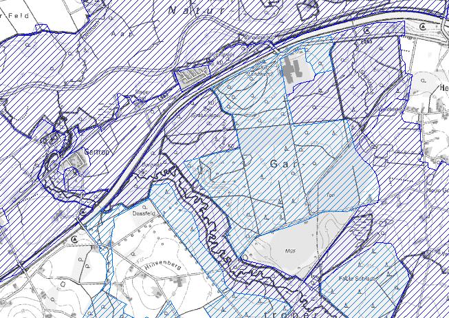 Hochwasserrisiko- und Hochwassergefahrenkarten zum Teileinzugsgebiet der Lippe wurden ausgewertet.