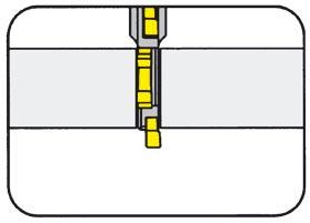 TRENNFRÄSEN SLOT MILLING TRENNFRÄSER SLOTTING CUTTER type M310 C Frästiefe bis Trennbreite Schneidkreis-Ø ab depth of milling up to width of slot cutting edge Ø from 70,0 mm 4,0-5,0 mm Ds 80,0 mm