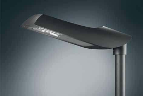 Viatana Nutzung: LED-Außenleuchte zur Beleuchtung von Straßen, Parkplätzen, Park- und Grünanlagen. Lichttechnik: Optik aus satiniertem 3D- Freiformreflektor.