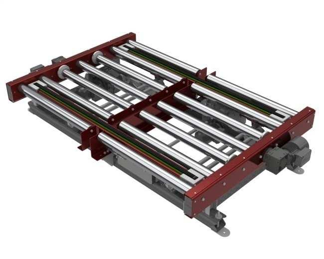 Palettenförderanlagen / Pallet Conveyor Systems Kettenförderer / Chain