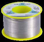 7 217 Sn97Cu3 230 250 Sn95Sb5 230 240 Sn97Ag3 221 230 ALL LEAD-FREE SOLDERS ARE ALSO AVAILABLE AS TAMURA ELSOLD MA MICRO-ALLOYED.