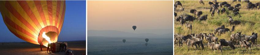 FMA Optional: Ballonfahrt Am frühen Morgen besteht die Möglichkeit einer Ballonsafari (optional).