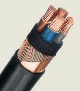 NYCWY / NAYCWY Drei- und vieradrige PVC-isolierte Kabel Three- and four-core PVC insulated cables DIN VDE 0276-603 Aufbau Eindrähtiger oder mehrdrähtiger Kupfer- bzw.