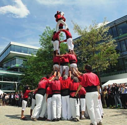 Jeder Einzelne zählt bei den Castellers und bei uns. Menschentürme symbolisieren in einzigartiger Weise die Unternehmenskultur von Rödl & Partner.