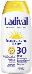 Sonnenschutz-Gel LSF 30 200 ml statt 18,99 1) 14,99 100