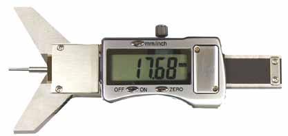 120, Din 862 6050 Digital depth caliper with prismatic base, 90 od. 120, Din 862 10 mm 1.