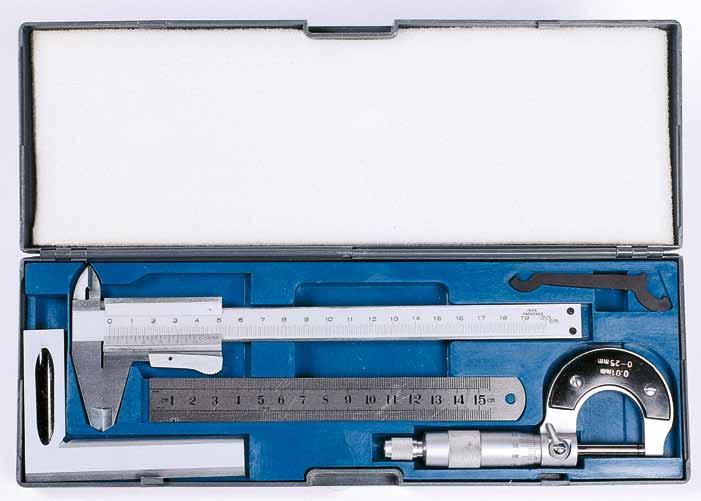 Messzeugsatz, 4-teilig 608 Measuring tool set 4 pcs.