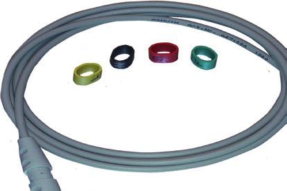 set) for changeable diagnosis ECG cable, chest leads (C1-C6) 75 cm, extremities (R, L, F,