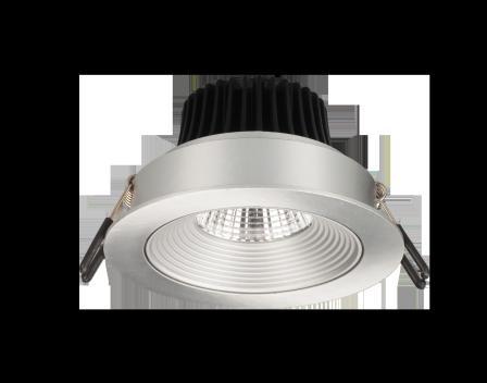 LED Einbauspot Ava Inklusive Treiber und 15cm Anschlussleitung vormontiert Energieeinsparung von bis zu 80% im Vergleich zu traditionellen Leuchtmitteln Schwenkbarer Reflektor 0-25 auch für IP44