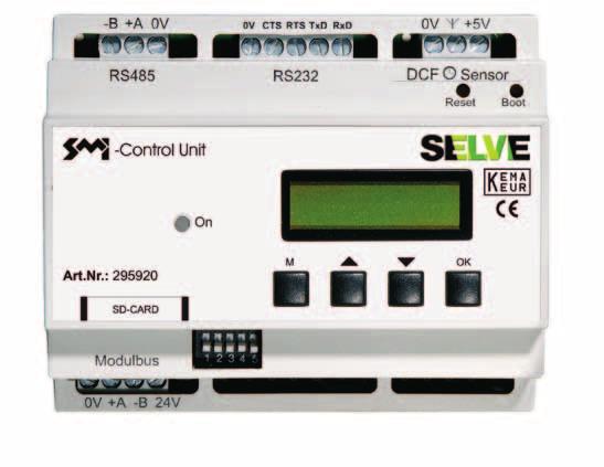 Artikelübersicht SELVE-SMI-System SELVE SMI-Control Unit Artikelnr. 295920 SELVE SMI-Antriebe SE 2/7 SMI, 7 Nm, 14 kg bei 1,5 m Rollladenhöhe Artikelnr.