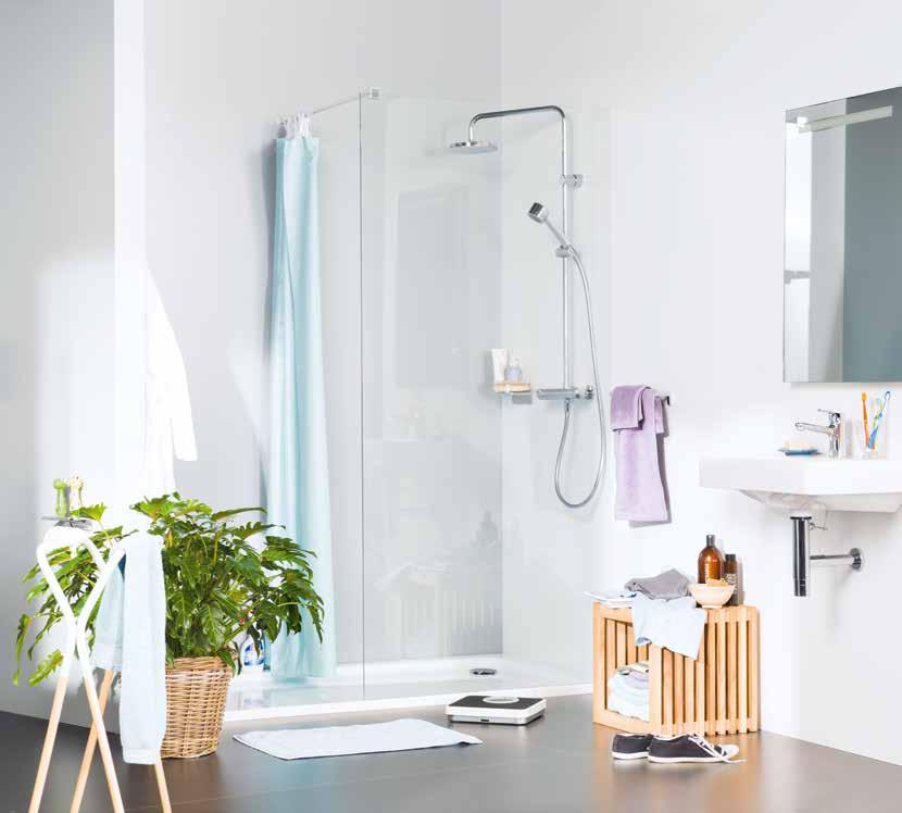 Shower Stories ZEITLOSES DESIGN Das Bad ganz besonders die Dusche ist ein besonders intimer Raum des Familienlebens. Ein Ort, der auf ganz besondere Weise mit dem Begriff Zuhause verknüpft ist.