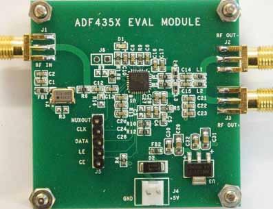 Technique L Oscillateur local Il est constitué d un synthétiseur ADF-4351 (acheté sur E-Bay pour 40 ) piloté par un microordinateur Arduino Mini Pro, le plus petit des Arduino.