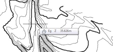 Man kann Einzugsgebiete bestimmen, vor dem Zeichnen des Regenwasser-Kanals, aus DGM oder aus Polylinien (Objekt) 2.
