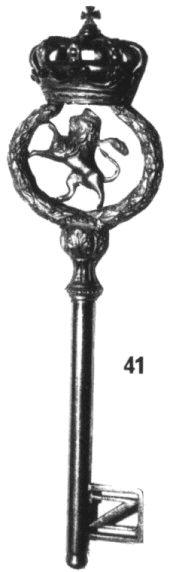 Vom Sammlerwert eines Kämmererschlüssels Der Sammlerwert eines solchen Kämmererschlüssels ist schwer zu ermitteln.