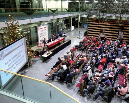 Mitgliederversammlung RWE-Express Am 8. Dezember im Atrium der Stadtwerke Der FC Rot-Weiß Erfurt e.v. lädt zur ordentlichen Mitgliederversammlung ein und hofft auf rege Teilnahme.