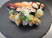 Aufpreis Menü 10 11,00 3 Sake Nigiri, 8 Sushi Mi s Baked Menü