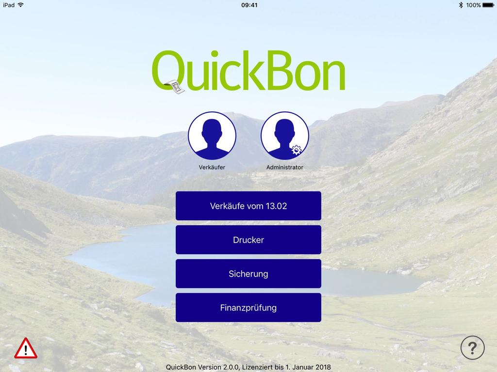 6. Hilfestellungen QuickBon hilft Ihnen die Registrierkasse gemäß der Registrierkassensicherheitsverordnung zu verwenden.