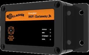 WiFi Gateway Installation Before installing your WiFi Gateway you need to ensure you are able to provide WiFi network coverage at the install location of your i Series Energizer.