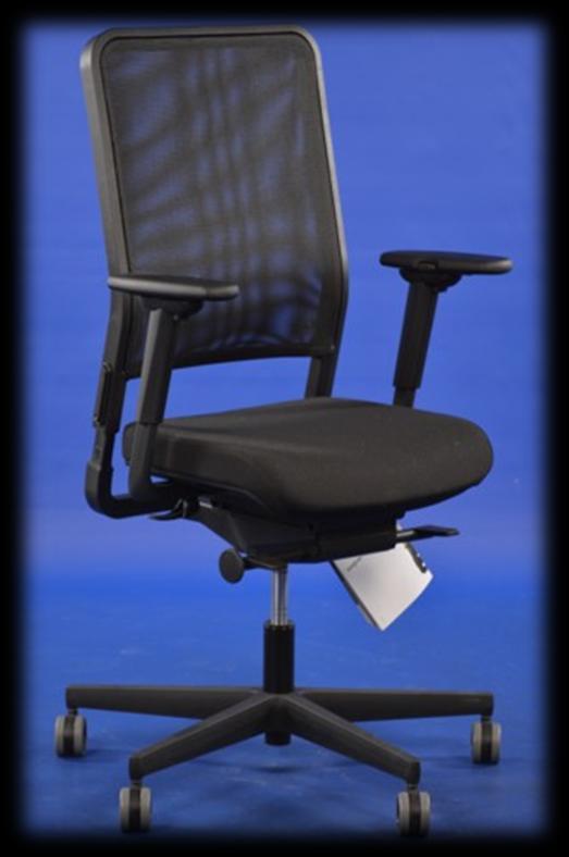 W1 C Low Design Bürostuhl mit neugestaltetem Rahmen aus hochwertigem Polymer-Werkstoff