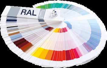 Basaltgrau Anthrazit RAL-Farben 1) für Grau, Sandstruktur Satinato 1) Bei farbigen Kunststoff- und Aluminiumhaustüren wird
