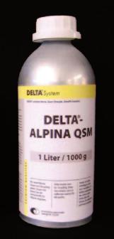 Einseitig klebend. Speziell für den Einsatz bei DELTA -ALPINA und dem Kappstreifen DELTA -ALPINA-BAND.