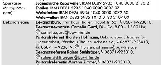 Kratz, Helmut Bierbrauer, Alfons Barbian, Maria Mathilde Veauthier, geb. Blasius, Alfred Nimmesgern, Gertrud Margareta Bierbrauer, geb. Jacobs, Klara Hübsch, geb.
