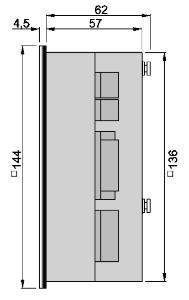 139x139 mm Typische