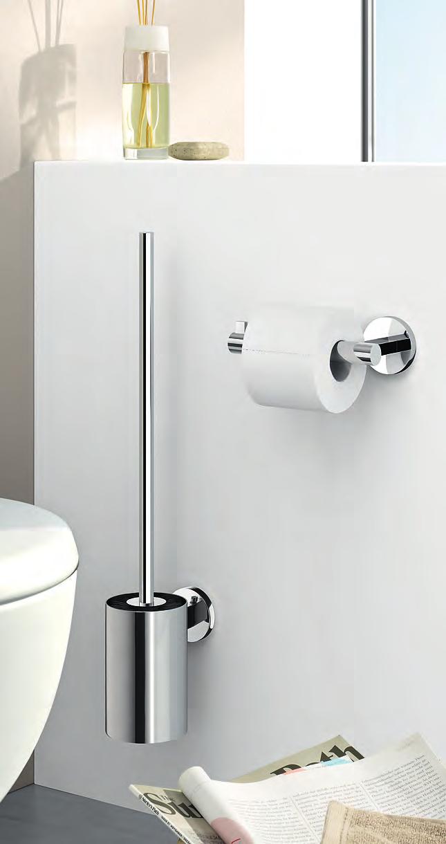 toilet roll holder, B. 29 cm, H. 6 cm, T.