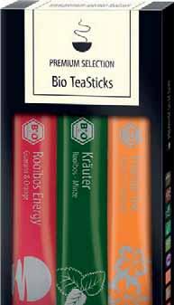 3 Bio TeaSticks Premium Selection 2,49 2,39 2,19 2,09 1,99 1,89 ca.