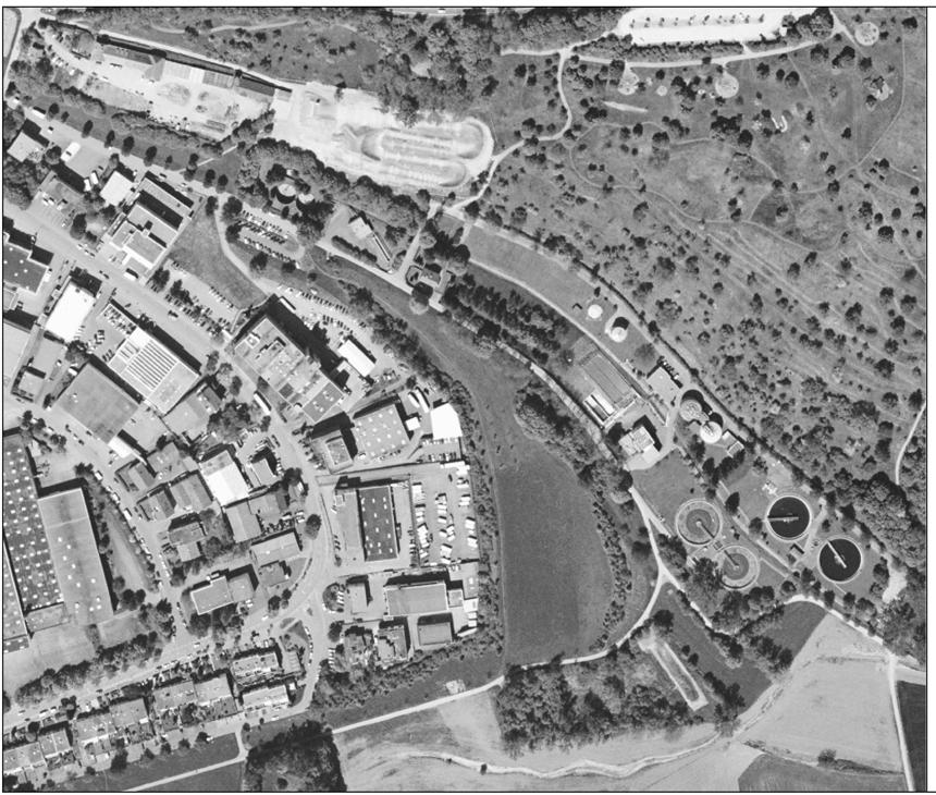 Abbildung 2 zeigt ein Luftbild des Standortes der geplanten Biogasanlage. Betriebsleiterwohnung Abbildung 2.